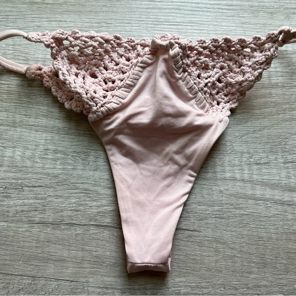 Frankie’s crotchet swimsuit bottom - Picture 3 of 4